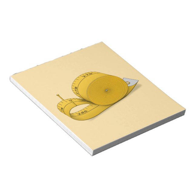Tape Measure Snail -  Notepad (Angled)