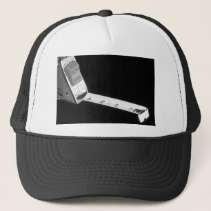 Tape measure trucker hat
