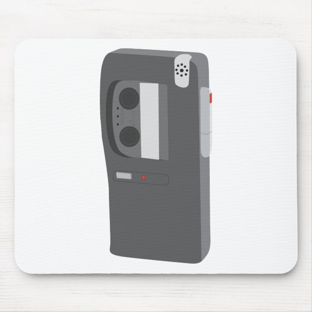 Tape Recorder ~ Retro Cassette Player Mouse Mat (Front)