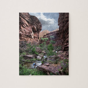 Tapeats Creek - Grand Canyon - Thunder River Jigsaw Puzzle
