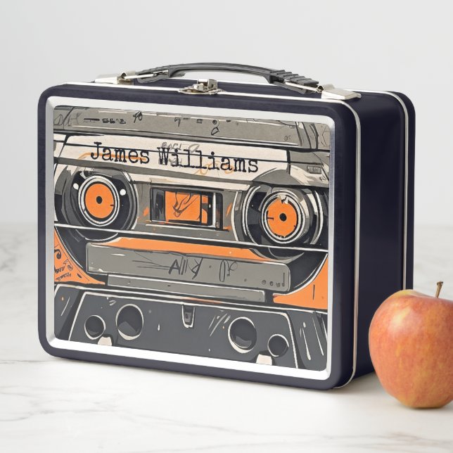 TapeDeck Metal Lunch Box (In Situ)