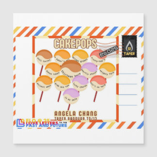 Taper:CakePops Hello From ELO2025