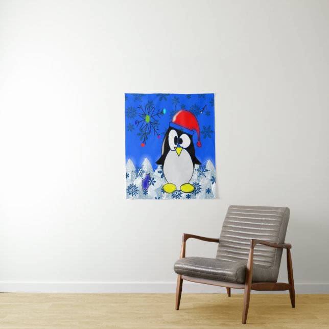 Tapestries Christmas Penguin (In Situ)
