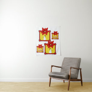 Tapestries Poinsettia