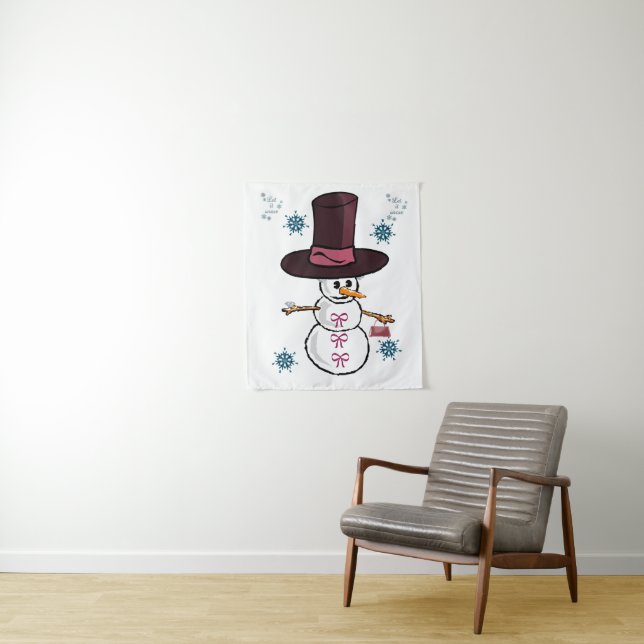Tapestries Snowman (In Situ)