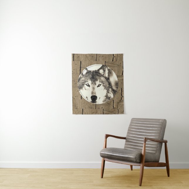 Tapestries Wolf (In Situ)
