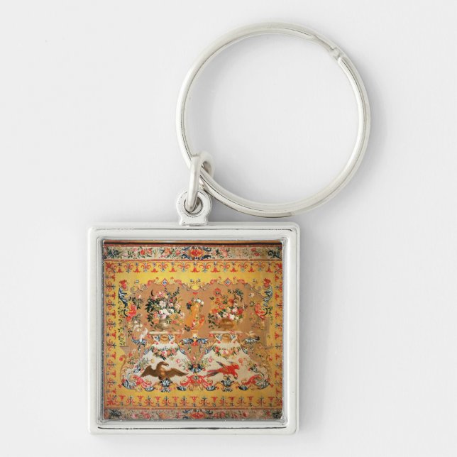 Tapestry, 1720s (textile) key ring (Front)