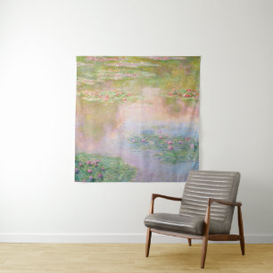 TAPESTRY   Claude Monet (57"x57") Nymphéas