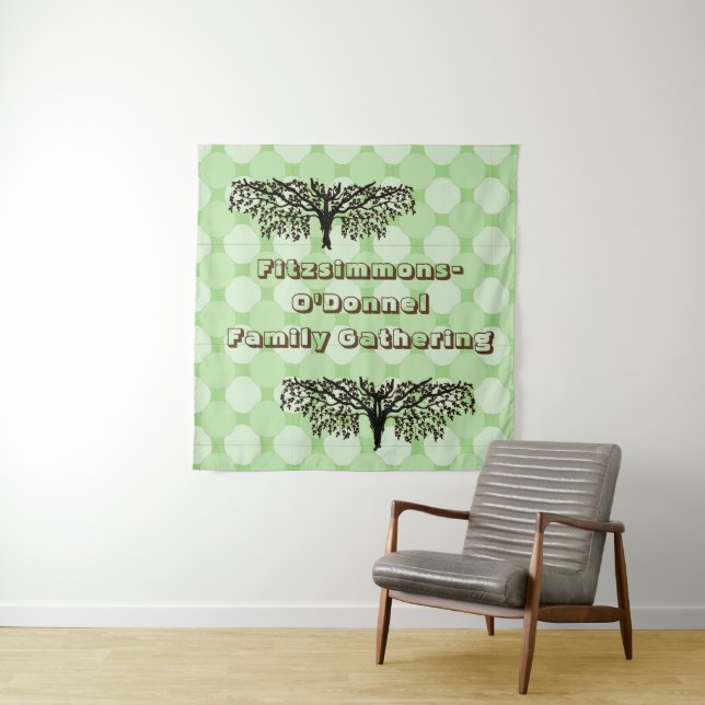 Tapestry - Family Gathering Banner (In Situ)