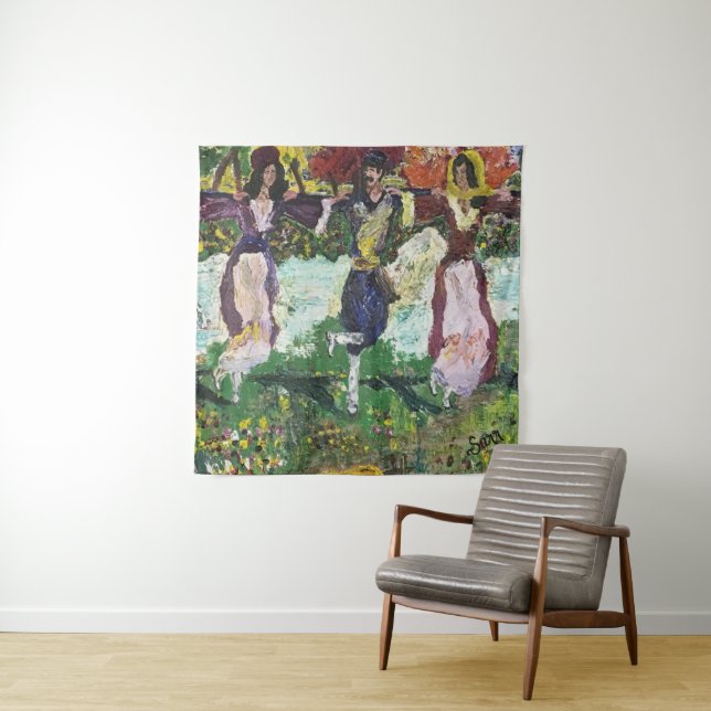 Tapestry : Grecian festival (In Situ)