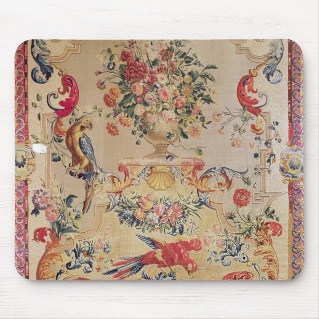 Tapestry in early Rococo style with strapwork and Mouse Mat (Front)