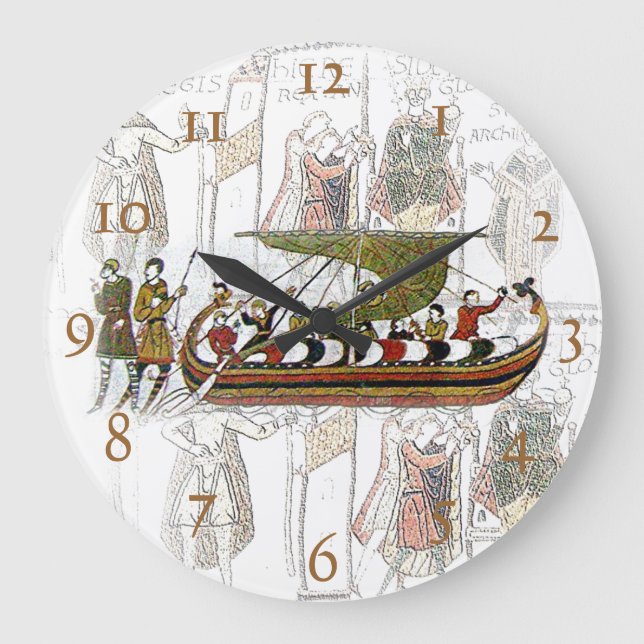 tapestry large clock (Front)