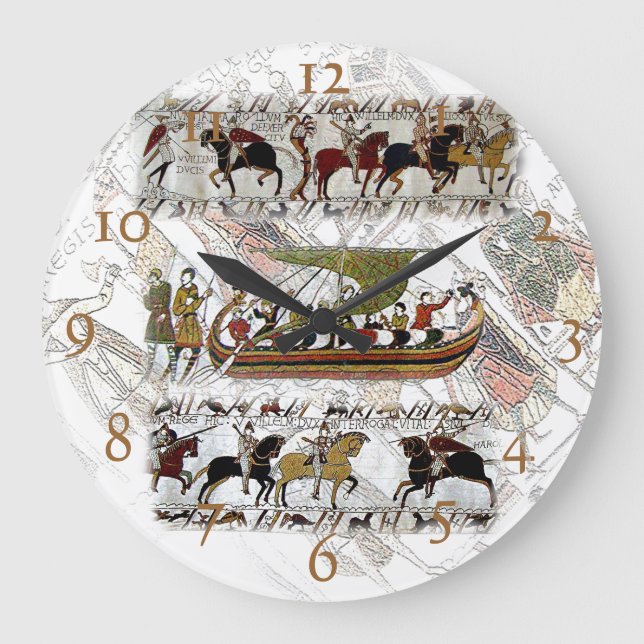 Tapestry Large Clock (Front)