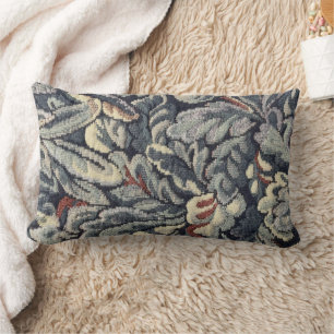 Tapestry Leaves Throw Pillow