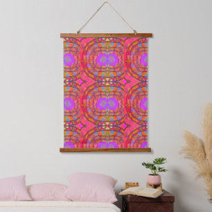 Tapestry - Lovely Abstract Peach & Lavender