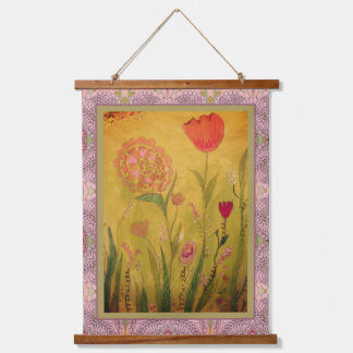 Tapestry - Mixed Media Flowers