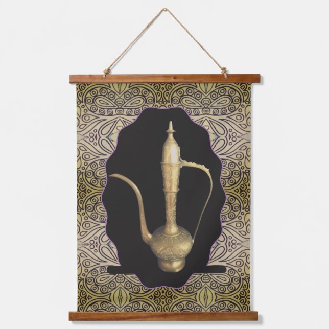 Tapestry - Ornate Brass Ewer (Front)