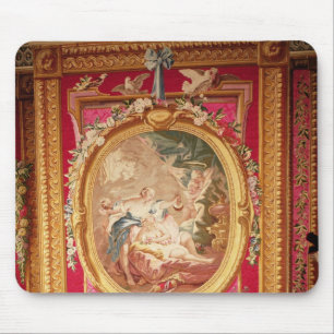 Tapestry panel depicting Cupid and Psyche Mouse Mat