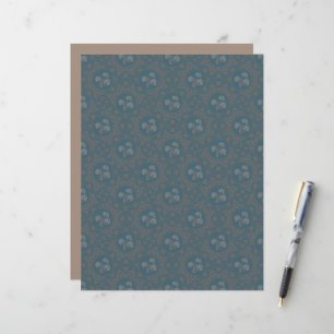 Tapestry Rococo Mandala Art Deco Scallop Scrapbook