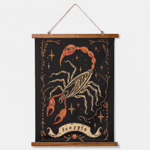 Tapestry Scorpio Celestial Zodiac Art