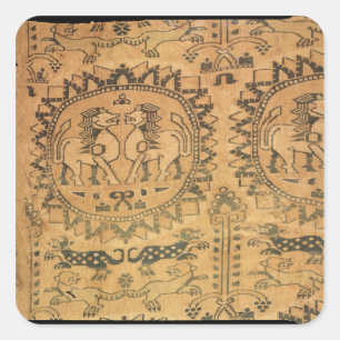Tapestry, Western Asian,  7th-8th century Square Sticker