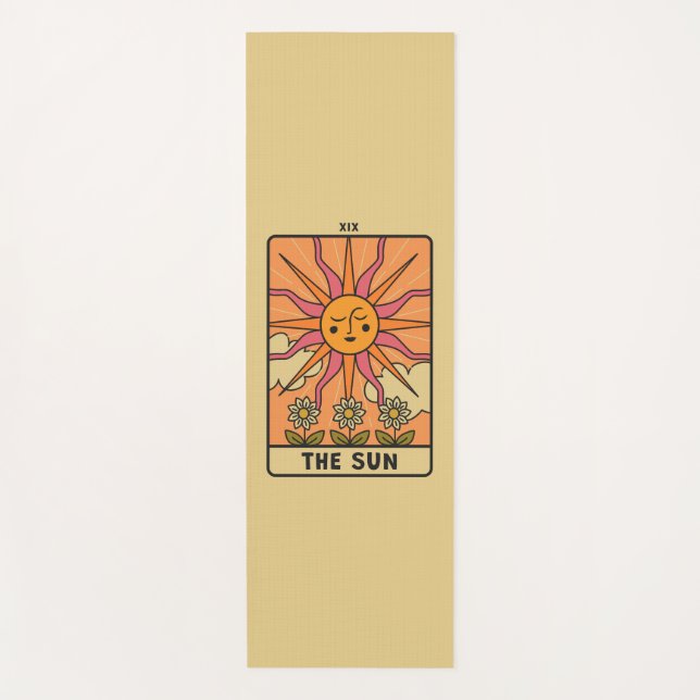 Tapete Yoga - The Sun Yoga Mat (Front)