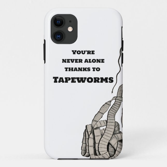 Tapeworm And You Case-Mate iPhone Case (Back)