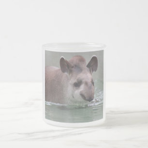 Tapir_2015_0101 Frosted Glass Coffee Mug