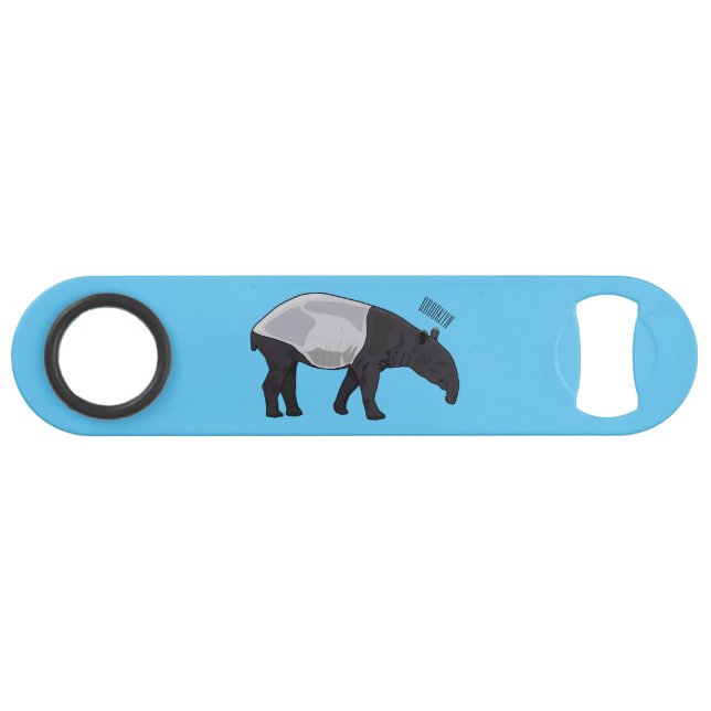Tapir cartoon illustration (Front (Horizontal))