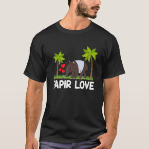 Tapir Love Mammal From South America Wildlife T-Shirt