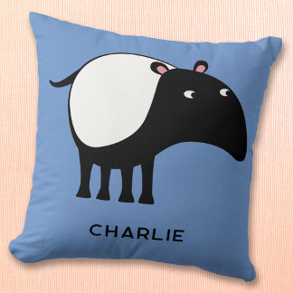 Tapir Personalised Name Cushion