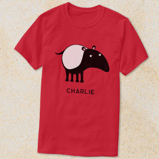 Tapir Personalised Name T-Shirt
