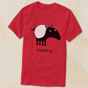 Tapir Personalized Name T-Shirt