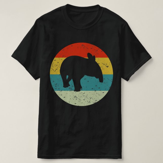 TAPIR retro vintage T-Shirt (Design Front)