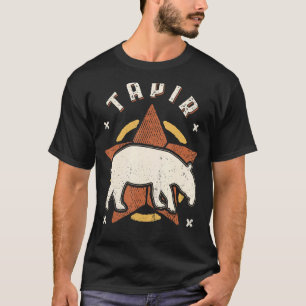 Tapir Vintage Retro Classic Animal T-Shirt