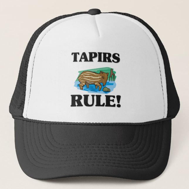 TAPIRS Rule! Trucker Hat (Front)