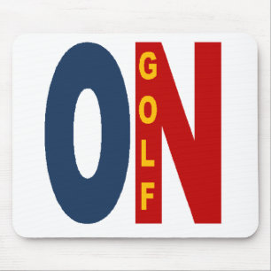 Tapis de souris blanc ONTARIO GOLF Mouse Mat
