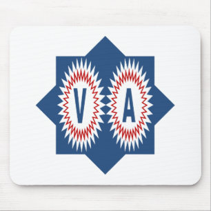 Tapis de souris blanc SOLEILS VIRGINIA Mouse Mat