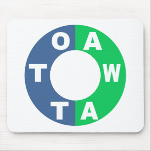 Tapis de souris blanc Top design OTTAWA Mouse Mat