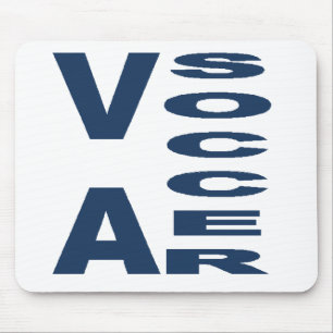 Tapis de souris blanc VIRGINIA SOCCER Mouse Mat