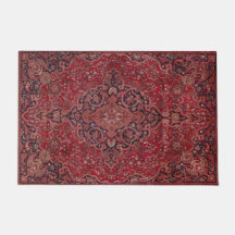 Tapis De Souris Red Antique Carpet Doormat