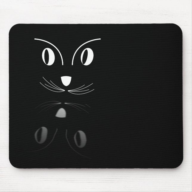 Tapis De Souris reflet de chat Mouse Mat (Front)