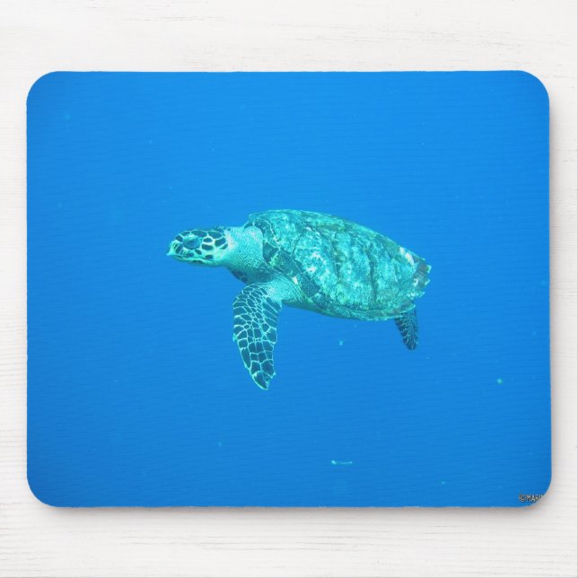 tapis de souris' tortue de mers' mouse mat (Front)