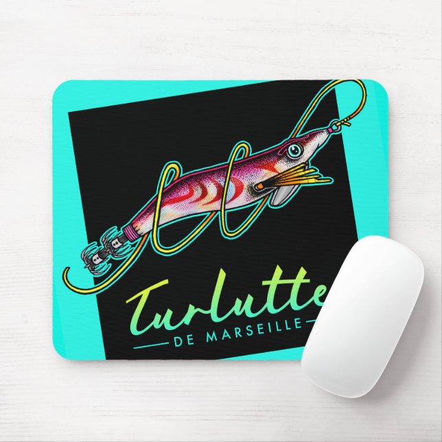 Tapis de souris Turlutte de Marseille Mouse Mat (With Mouse)