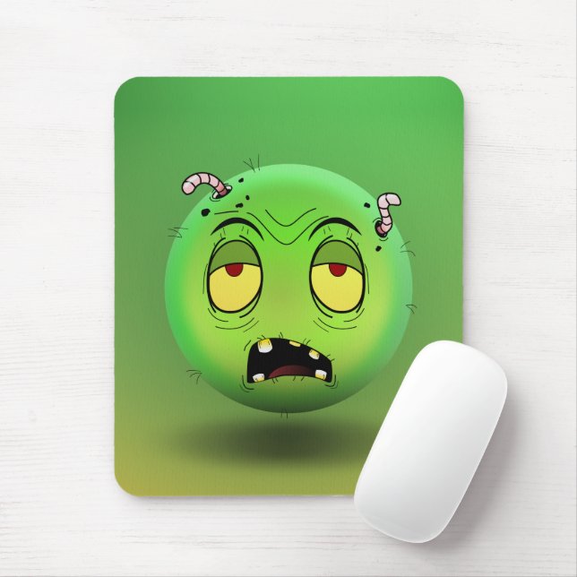 Tapis De Souris Zombiemoji Mouse Mat (With Mouse)