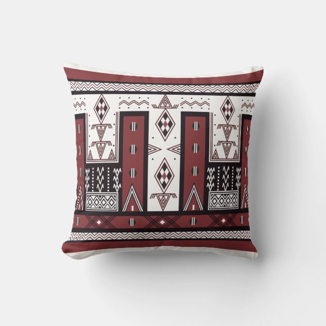 TAPIS MZAB AMAZIGH GHARDAIA ALGERIA CUSHION (Front)