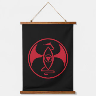 Tapisserie murale cadre en bois hanging tapestry