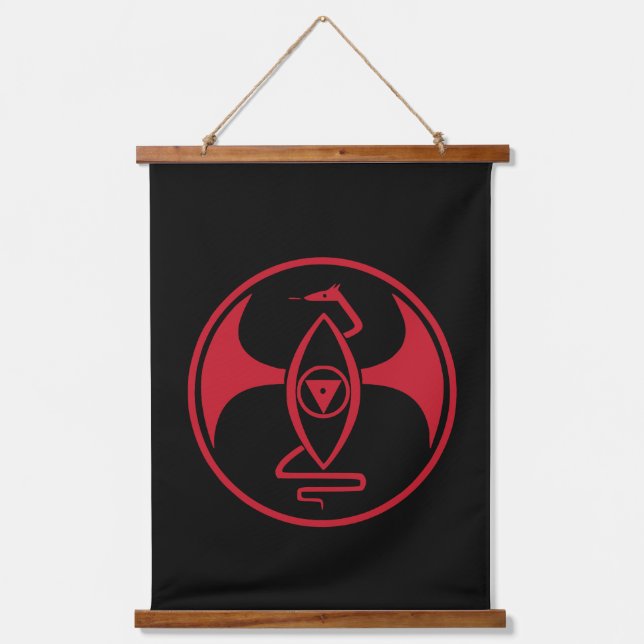 Tapisserie murale cadre en bois hanging tapestry (Front)