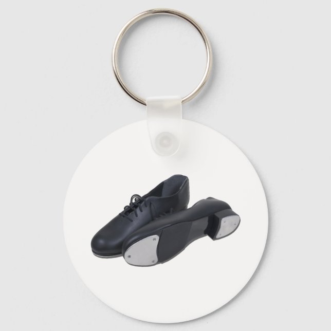 TapShoes012511 Key Ring (Front)