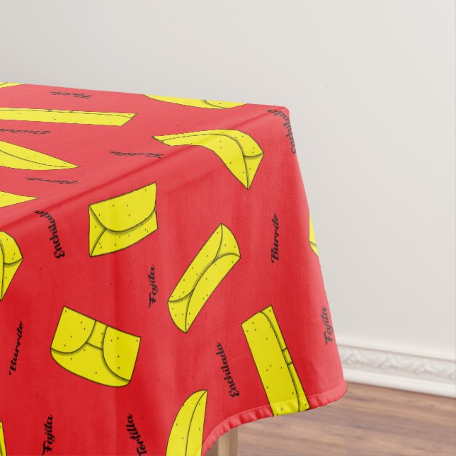 Taqueria Burritos, Enchiladas, Tortillas, Fajitas  Tablecloth (In Situ)